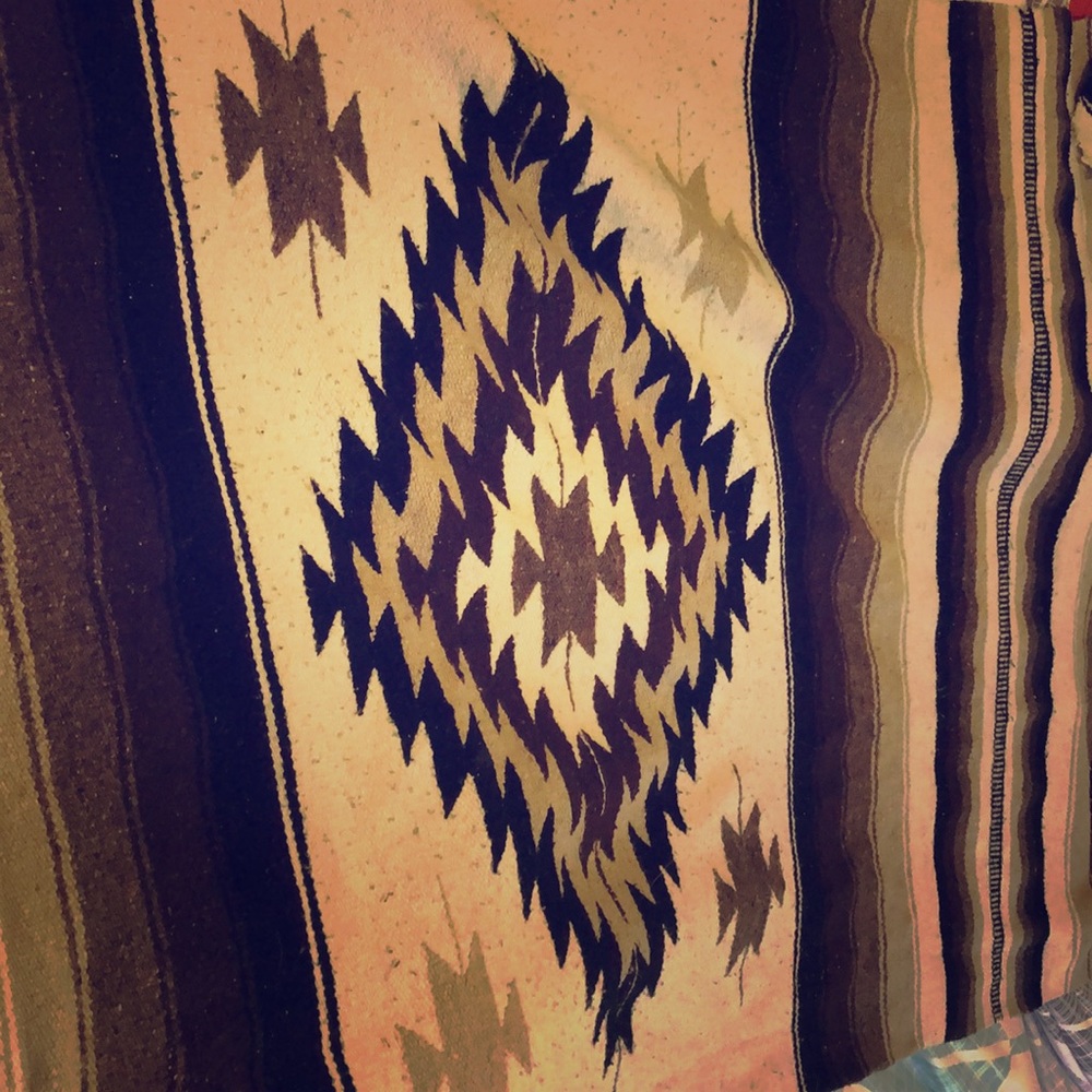 Mexican handmade blanket